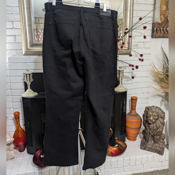 Lauren Jeans Co. Ralph Lauren Green Label Embroidered Jeans Vintage 90's - Picture 2 of 12